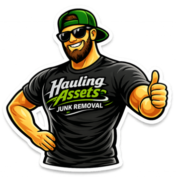 company mascot junk guy